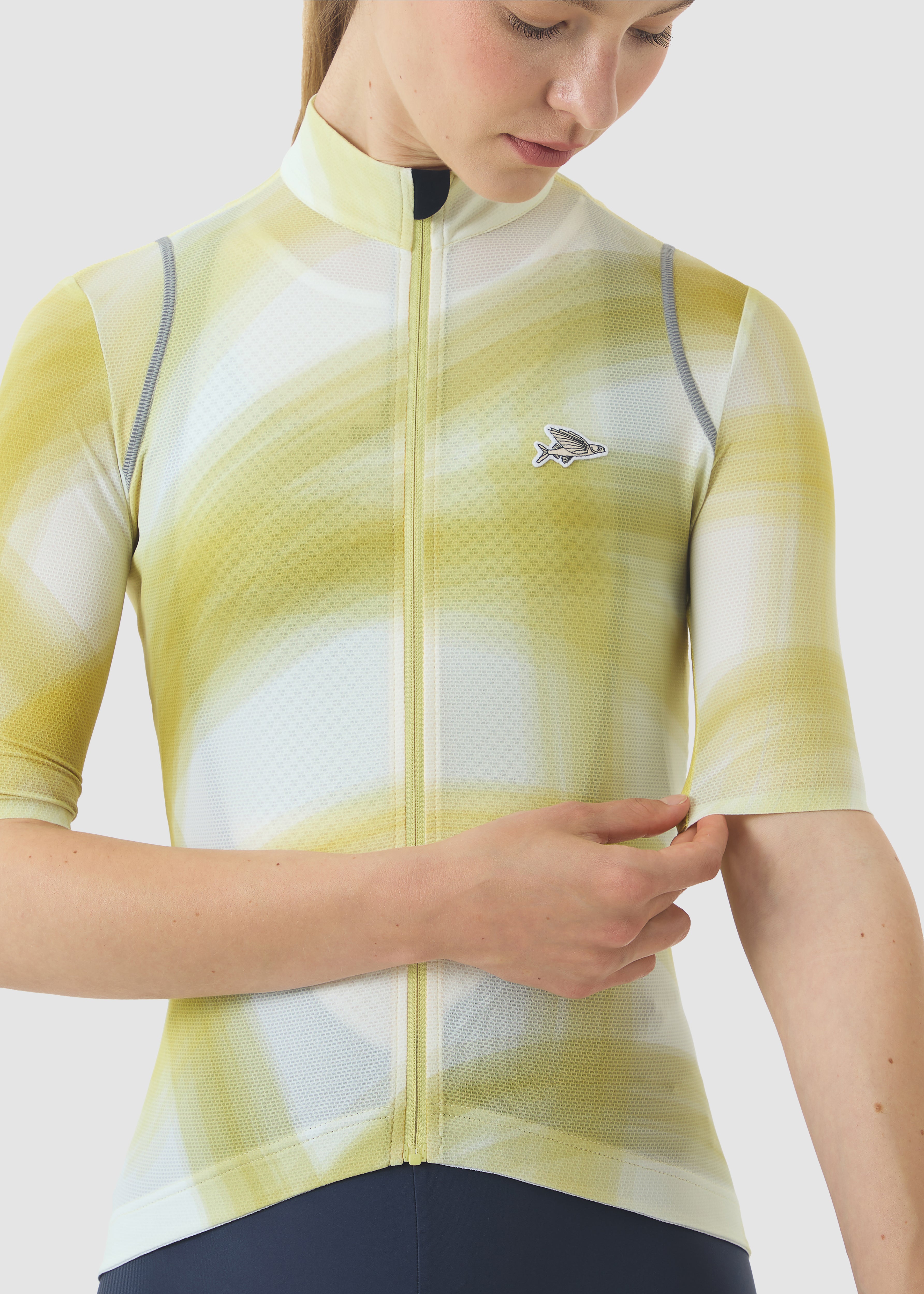 Café du Cycliste 車衣 Audax Mona V2 Superlight Jersey Sunloop Glaze 女款 晨光黃