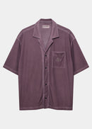 Café du Cycliste 休閒衫 Gladys Ultralight Shirt Cold Dye Mineral Pink 男女共版 冷染紫