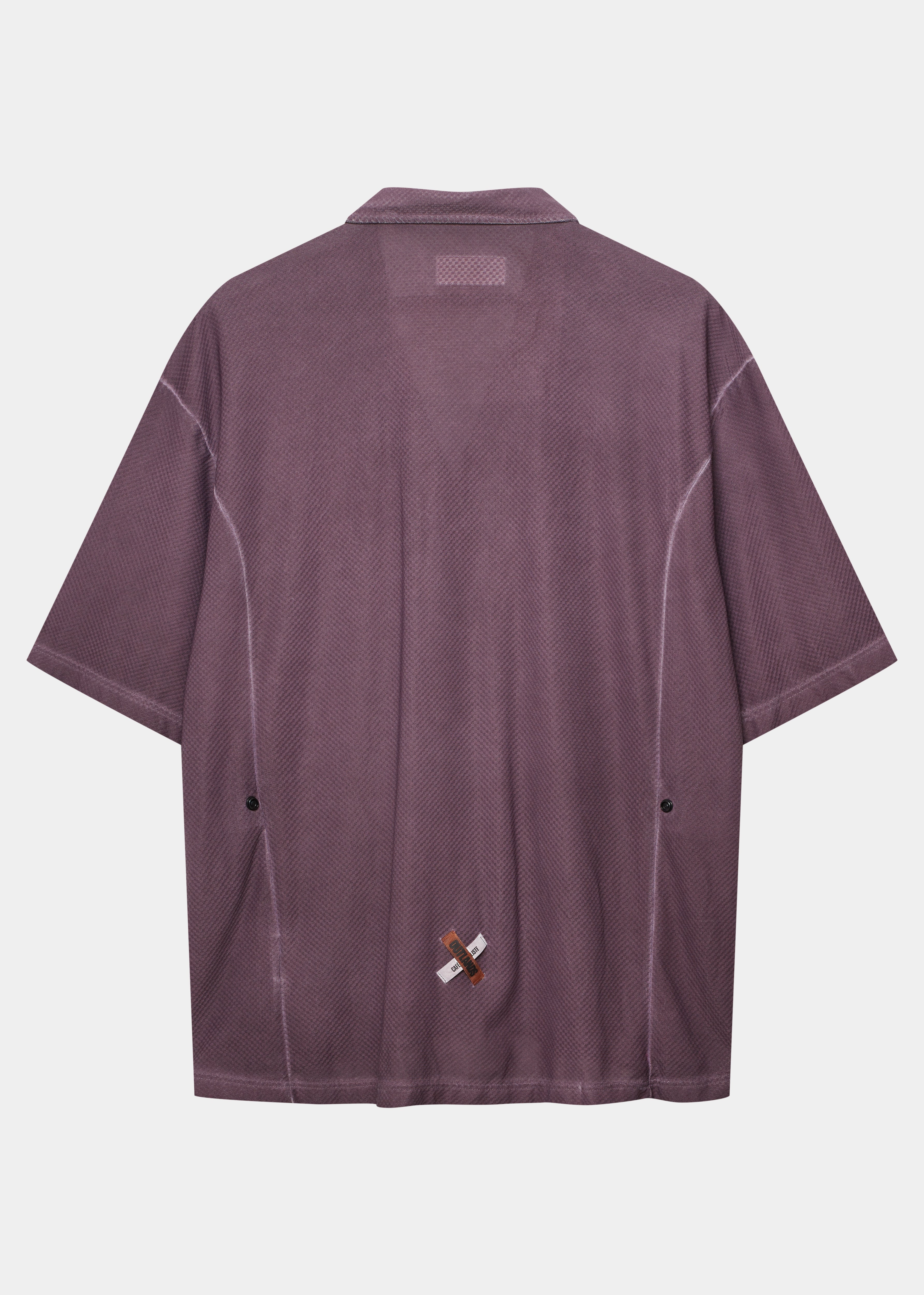 Café du Cycliste 休閒衫 Gladys Ultralight Shirt Cold Dye Mineral Pink 男女共版 冷染紫