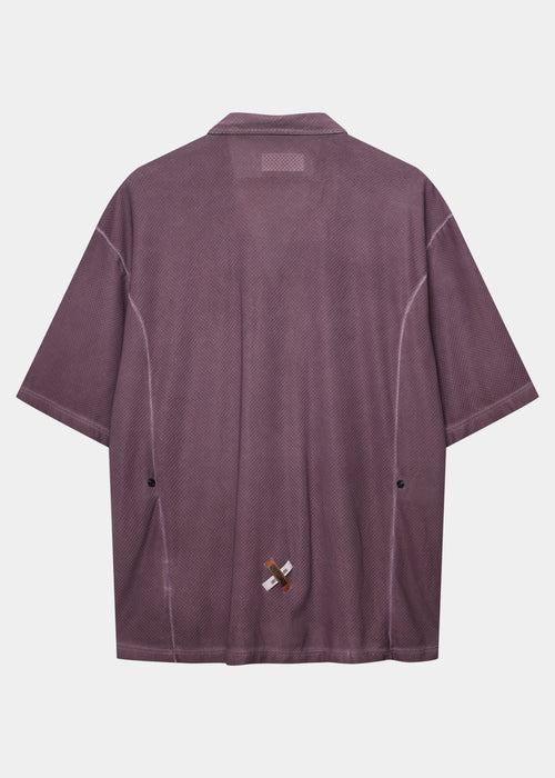 Café du Cycliste 休閒衫 Gladys Ultralight Shirt Cold Dye Mineral Pink 男女共版 冷染紫