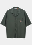 Café du Cycliste 休閒車衣 Gladys Ultralight Shirt Khaki 男女共版 卡其綠