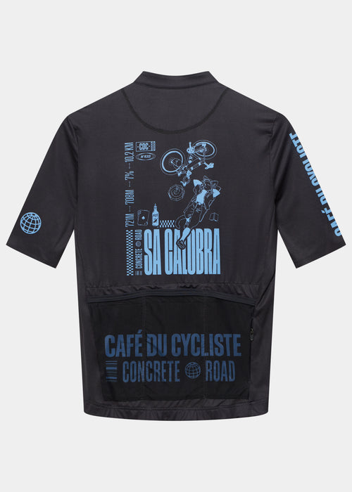 Café du Cycliste 車衣 Col. Sa Calobra Superlight Jersey 男款 黑亮藍