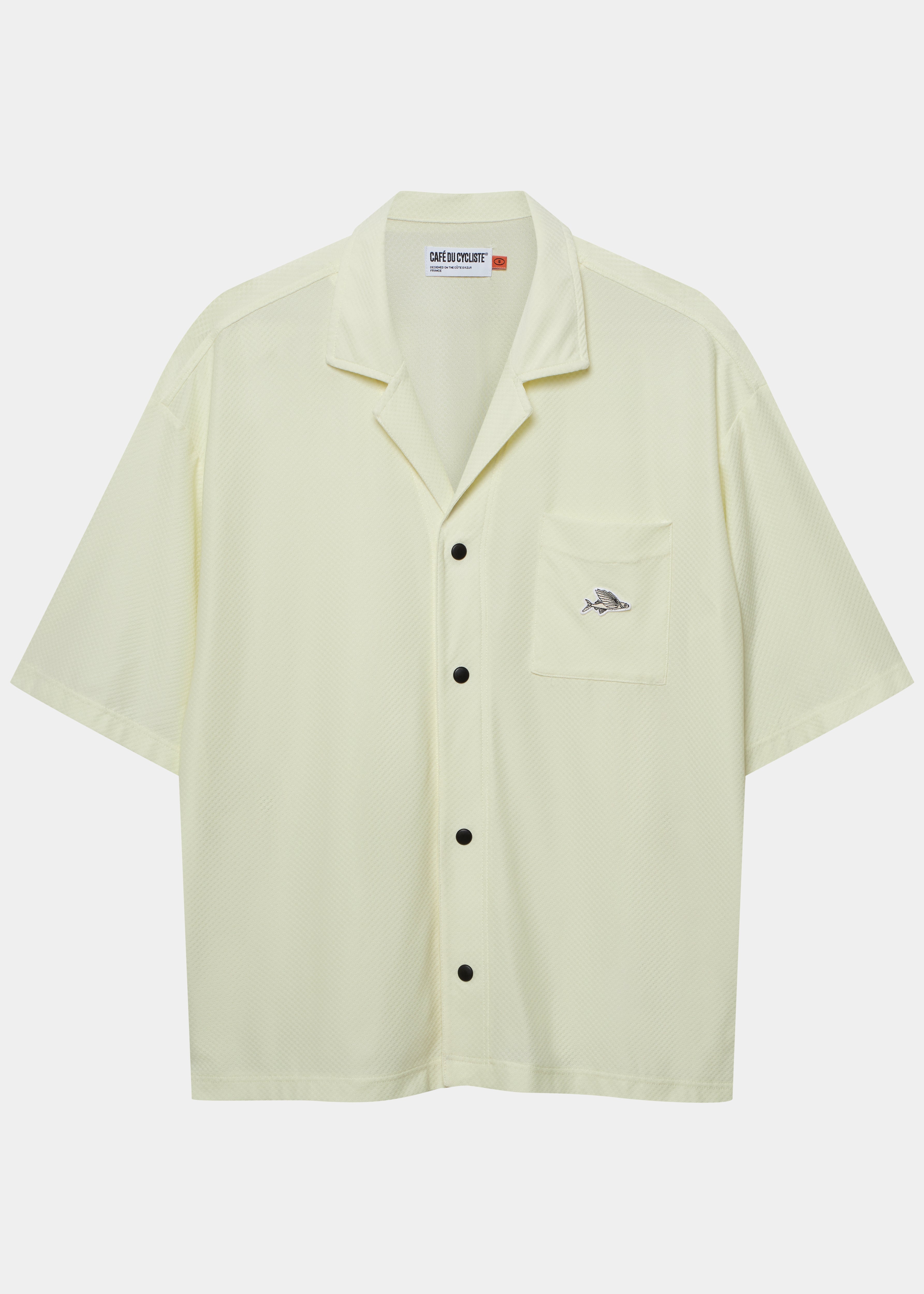 Café du Cycliste 休閒衫 Gladys Ultralight Shirt Glaze 男女共版 米