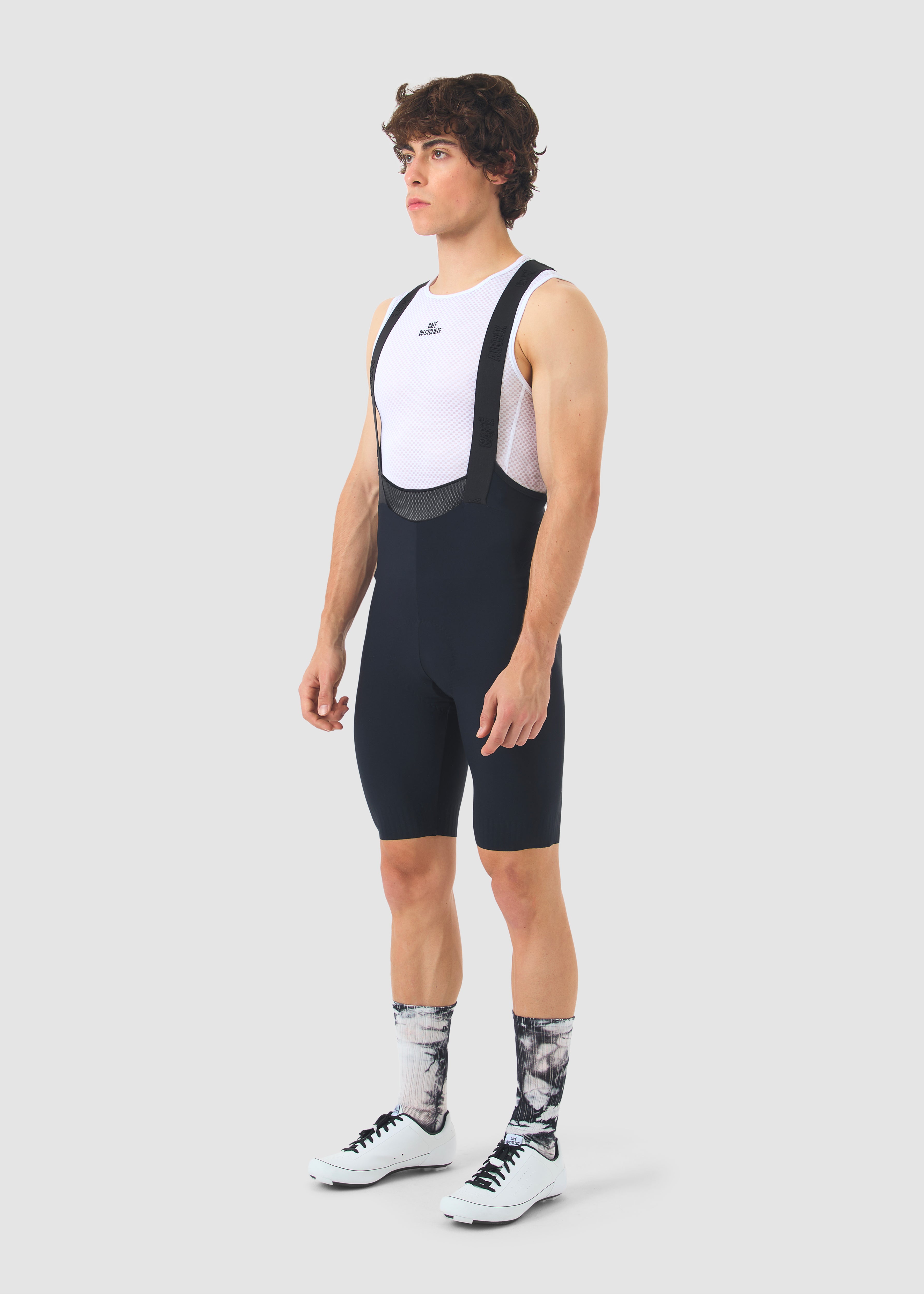 Café du Cycliste AX車褲 Freida Long Distance Bib Shorts Black 男款 黑