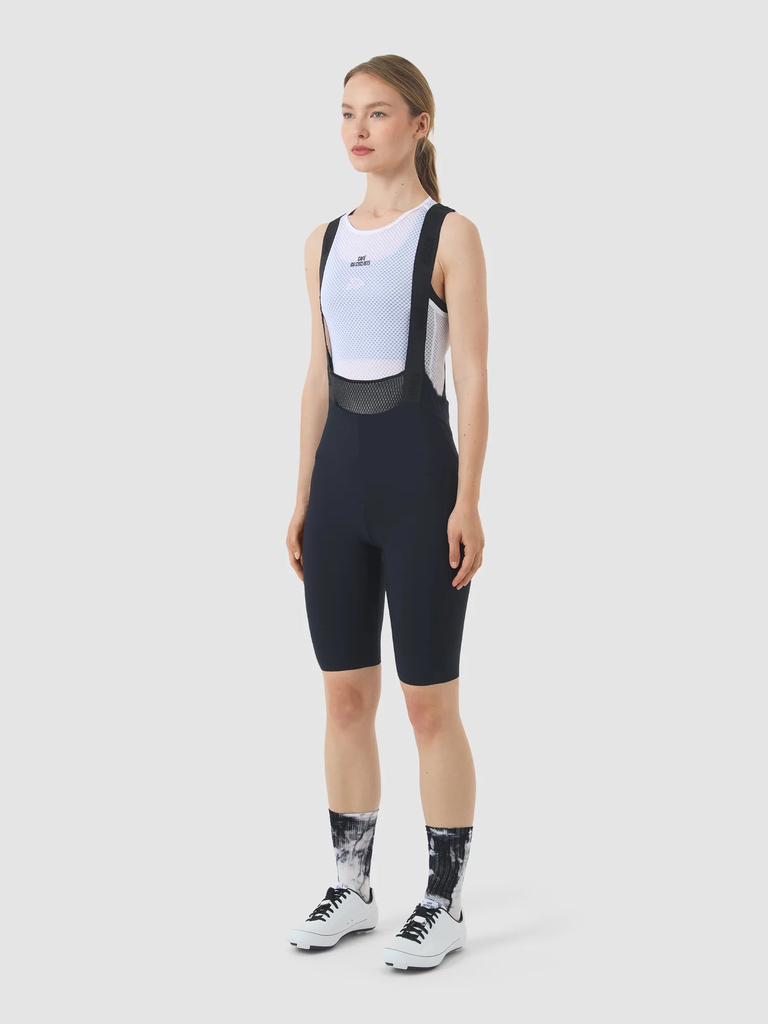 Café du Cycliste AX車褲 Freida Long Distance Bib Shorts Black 女款 黑
