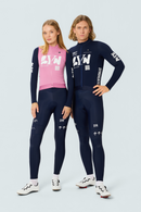 SYN 保暖長袖車衣Pro Team APEX Thermal LS Jersey 2.0 Dark Blue 男款 藍