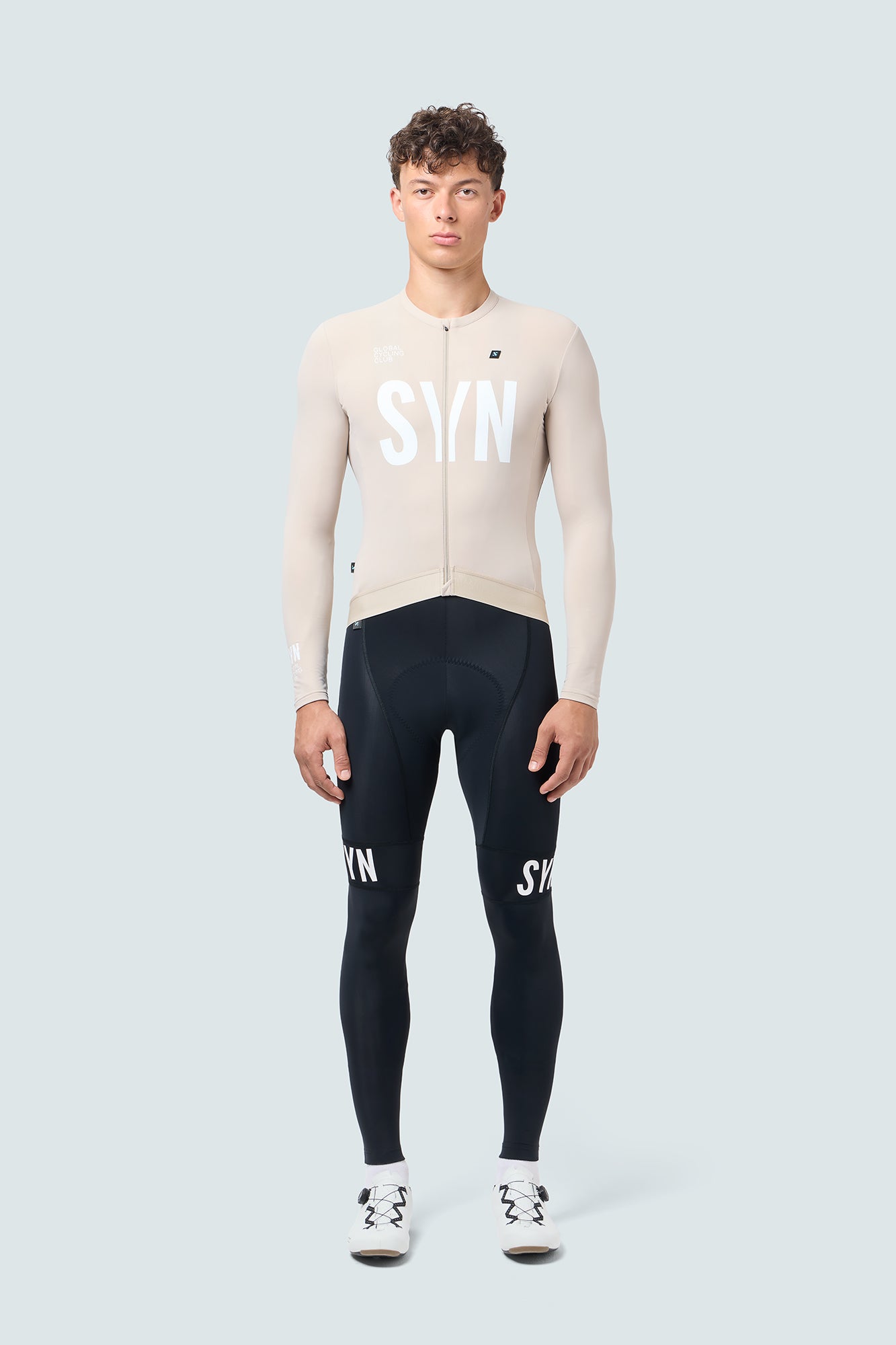 SYN 薄長口袋車褲 Training Bib Tights 2.0 Black 男款 黑