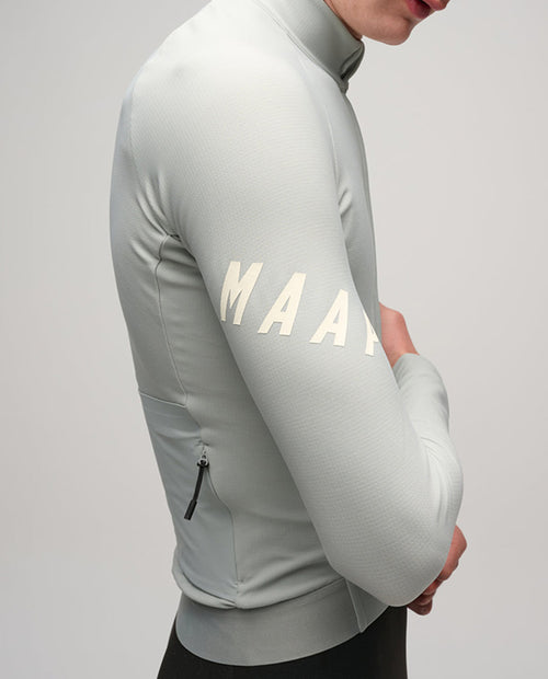 MAAP 車衣 Aeon Thermal LS Jersey Gray Stone 長袖 男款 灰