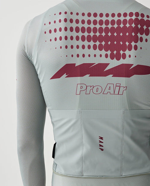 MAAP 車衣 Aether Pro Air LS Jersey Dove 薄長袖 男款 灰