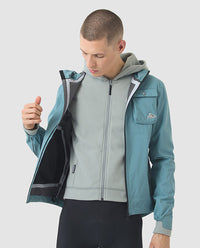 Café du Cycliste 外套Alizee DeepWater 防水 水藍