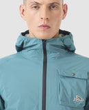 Café du Cycliste 外套Alizee DeepWater 防水 水藍