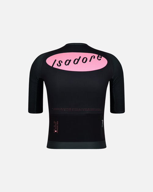 Isadore 車衣 Alternative Jersey Black 男款 黑底粉標