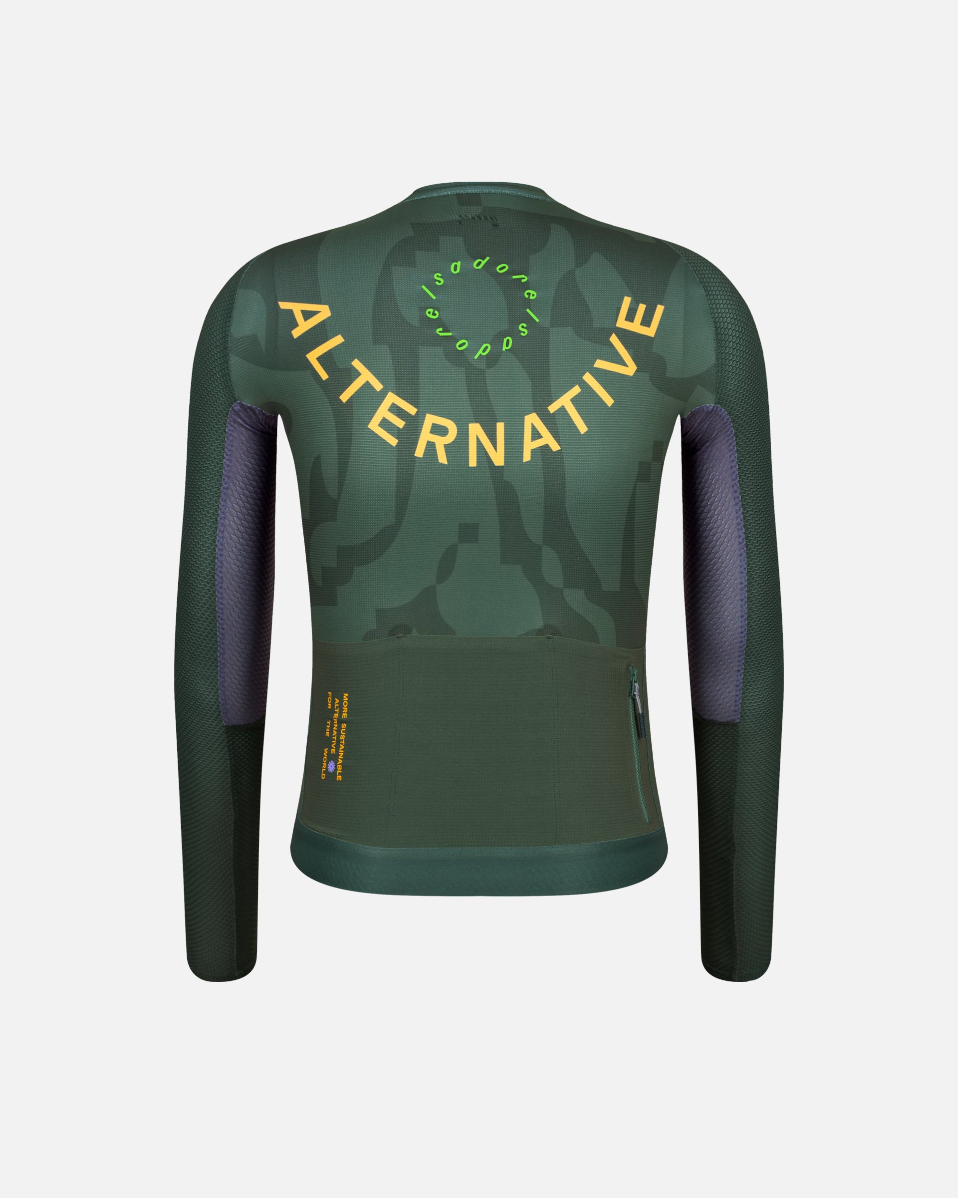 Isadore 薄長袖車衣 Alternative Ultralight Long Sleeve Jersey Laurel Wreath 男款 月桂冠綠