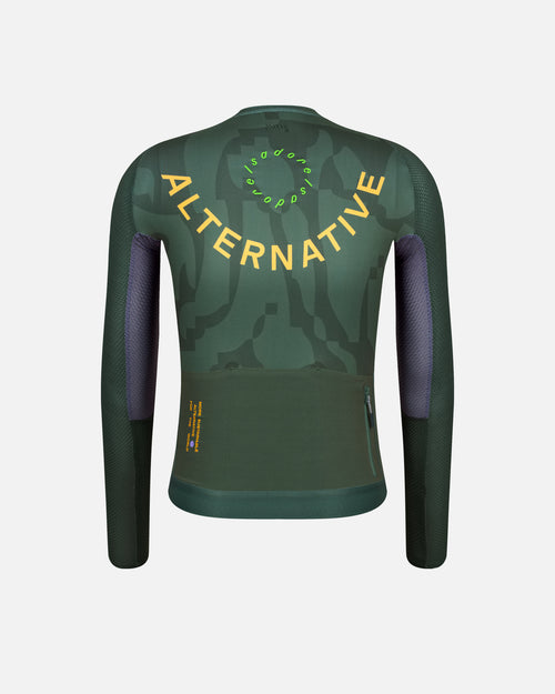 Isadore 薄長袖車衣 Alternative Ultralight Long Sleeve Jersey Laurel Wreath 男款 月桂冠綠