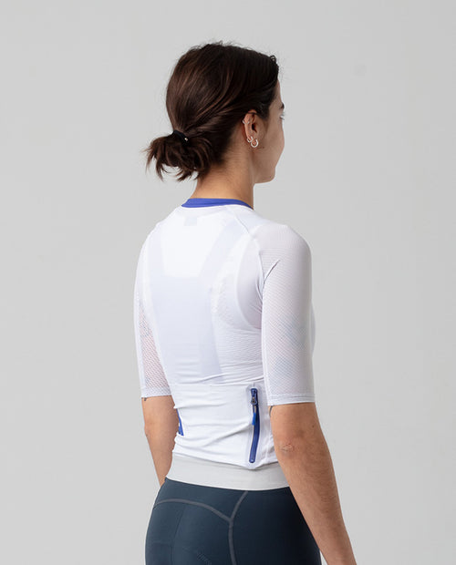 Isadore 車衣 Alternative Jersey Bit of Blue 女款 白