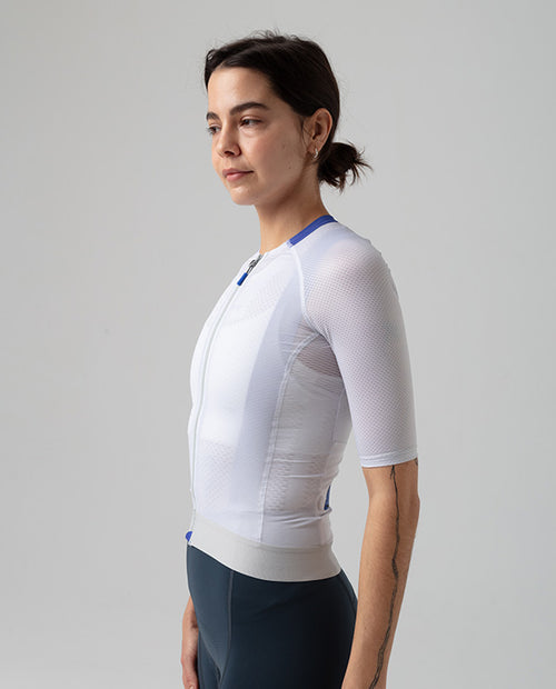 Isadore 車衣 Alternative Jersey Bit of Blue 女款 白