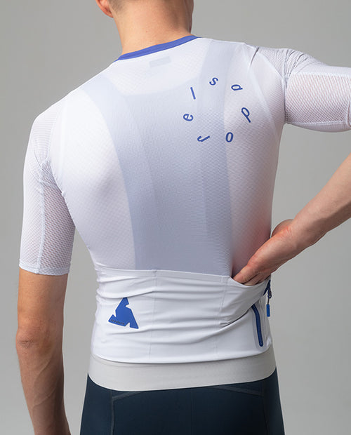 Isadore 車衣 Alternative Jersey Bit of Blue 男款 白