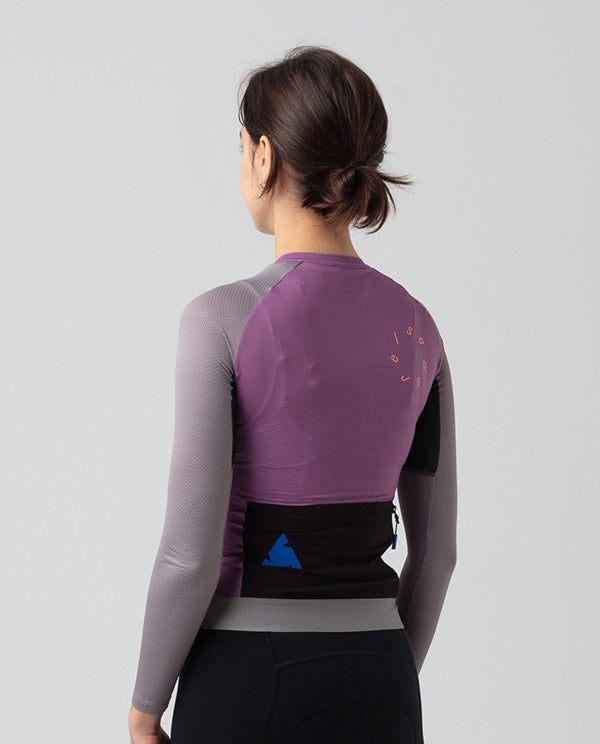 Isadore 薄長袖車衣 Alternative Ultralight Long Sleeve Jersey Amethyst 女款 紫
