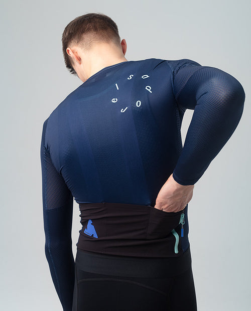 Isadore 薄長袖車衣 Alternative Ultralight Long Sleeve Jersey Night Sky 男款 深夜藍