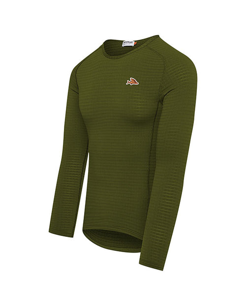 Café du Cycliste 底衫Coline LS Baselayer Leaf Green 長袖 男款 綠