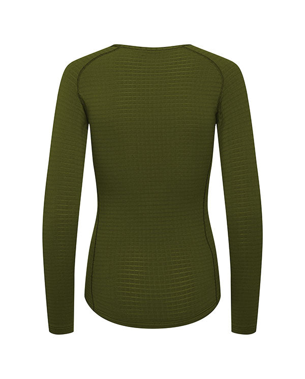 Café du Cycliste 底衫Coline LS Baselayer Leaf Green 長袖 女款 綠