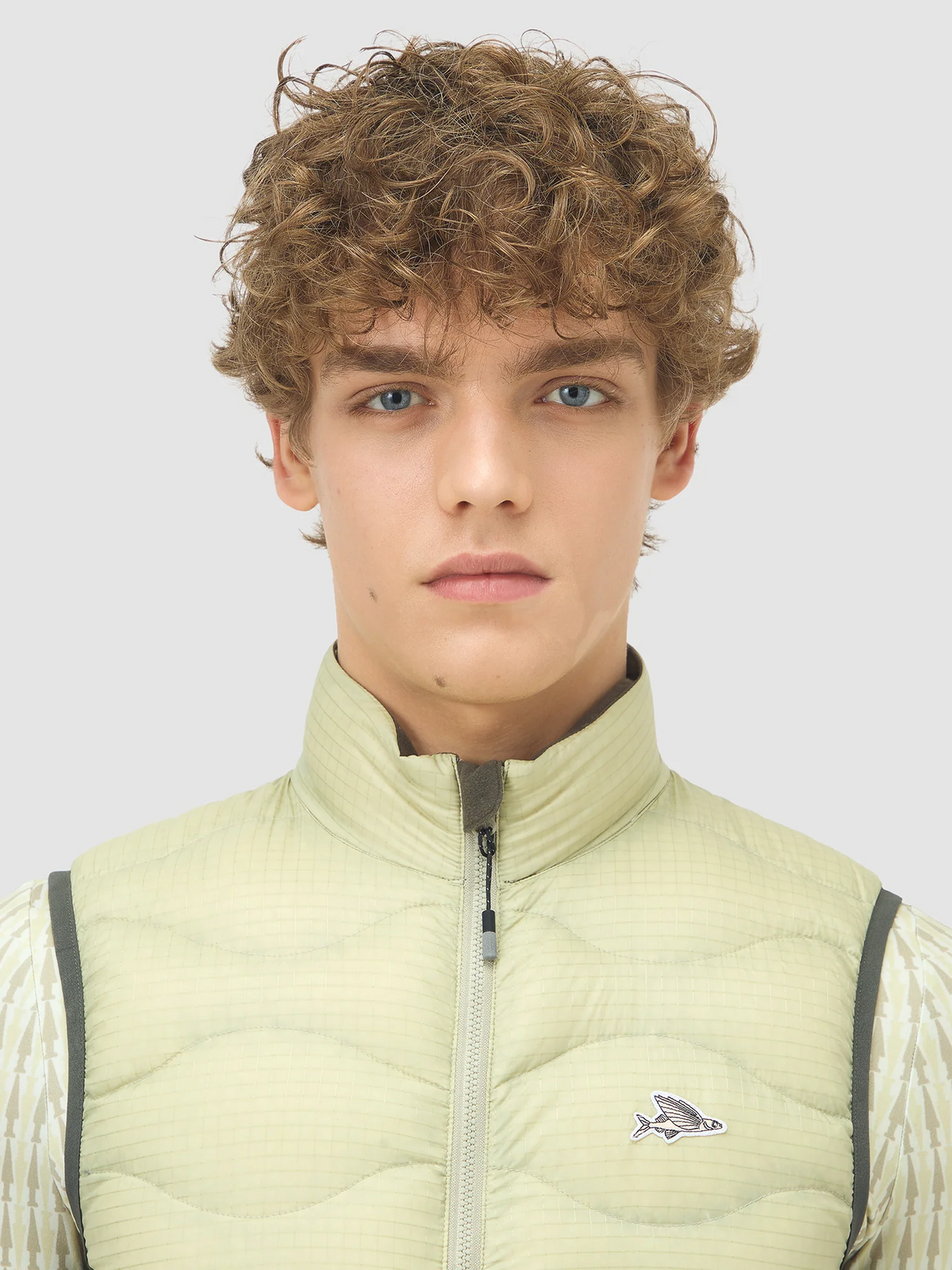 Café du Cycliste 背心Alexia V3 Thermal Gilet Puddle 男女共版 沼綠