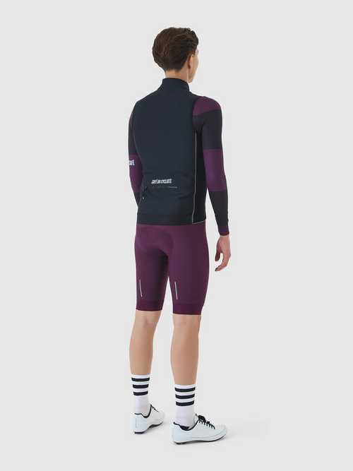 Café du Cycliste 背心 Sibille Thermal Gilet Raven 男款 黑