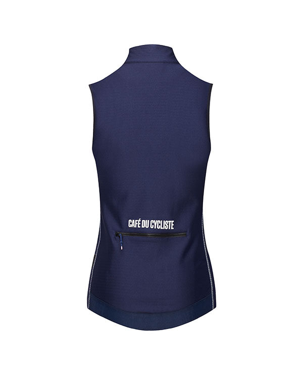 Café du Cycliste 背心 Sibille Thermal Gilet Navy 女款 深藍
