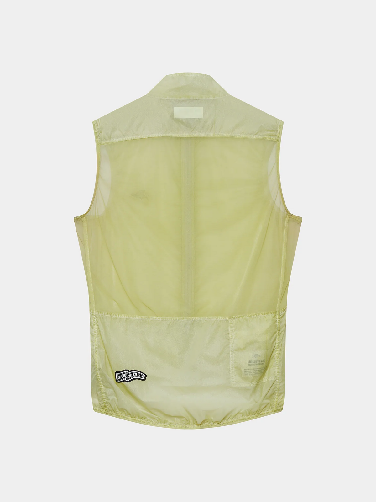 Café du Cycliste 防風背心 Norine Windproof Gilet Cold Dye Hay Green 男款 冷染牧草綠