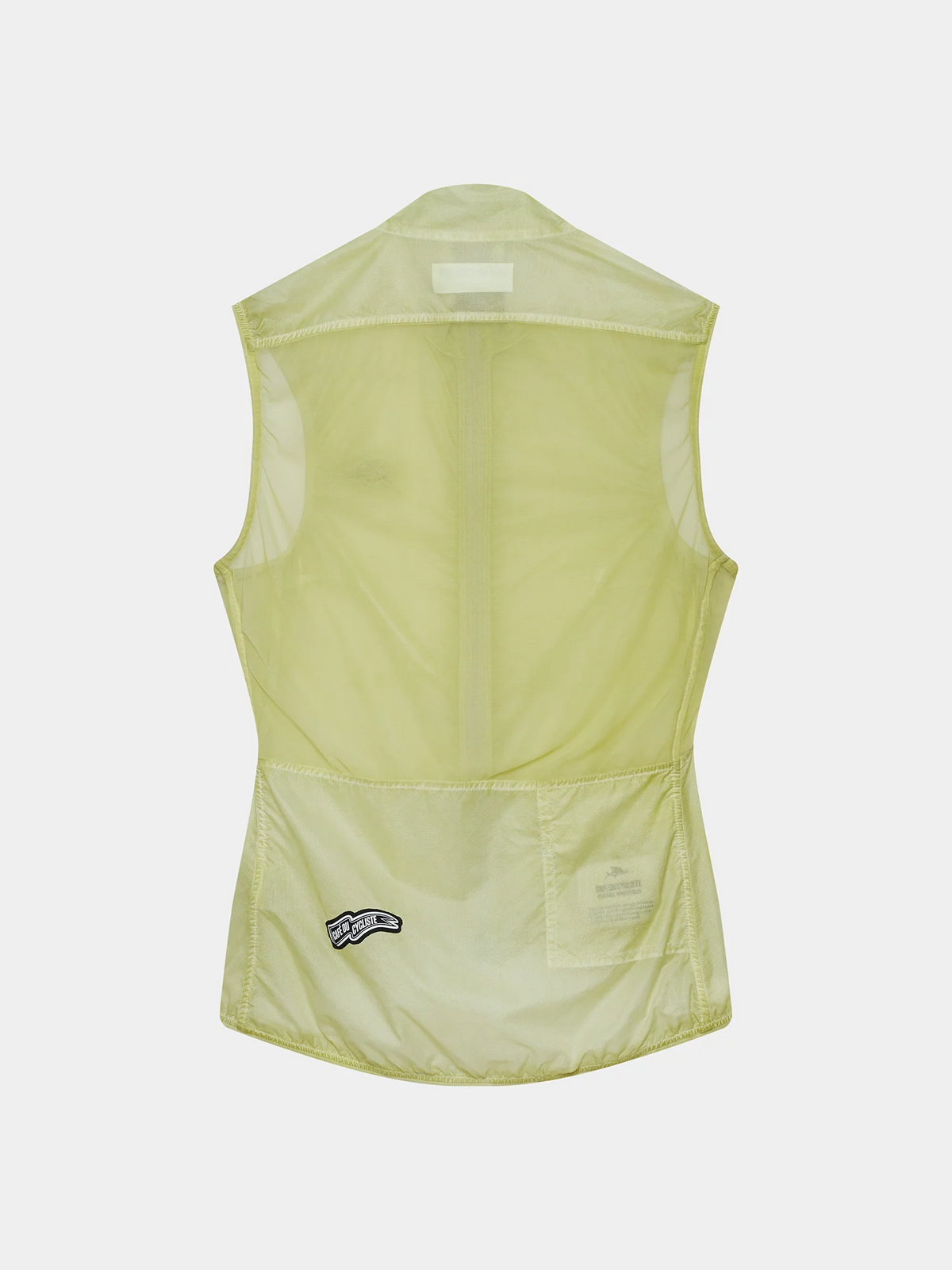 Café du Cycliste 防風背心 Norine Windproof Gilet Cold Dye Hay Green 女款 冷染牧草綠