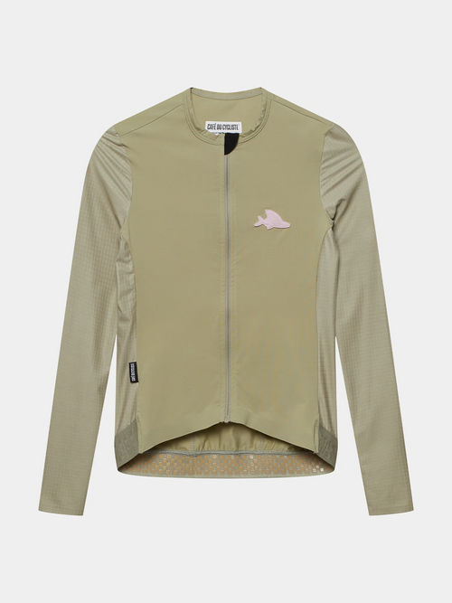 Café du Cycliste 車衣 Andrea V3 Superlight LS Jersey Puddle 長袖 女款 綠