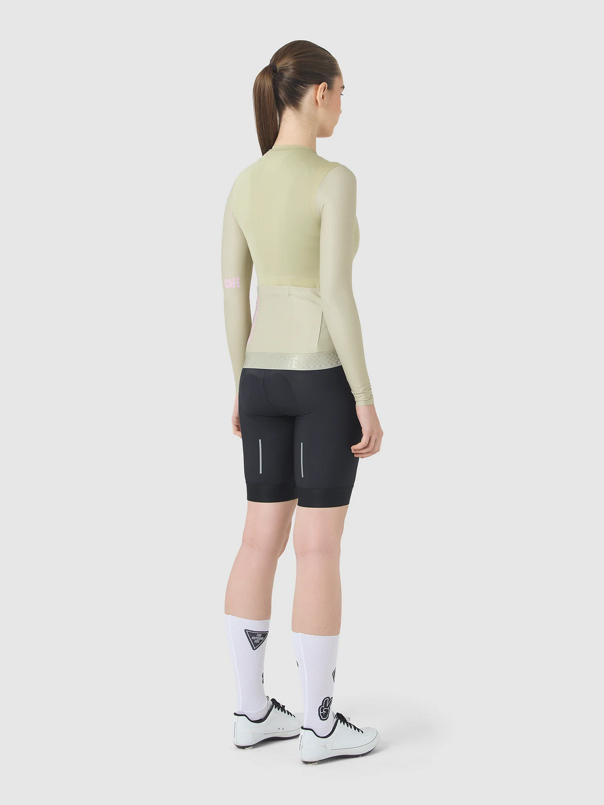 Café du Cycliste 車衣 Andrea V3 Superlight LS Jersey Puddle 長袖 女款 綠