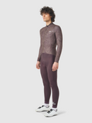 Café du Cycliste 車衣 Charlie Cold Dye Red Moss 長袖 男款 冷染暗紅