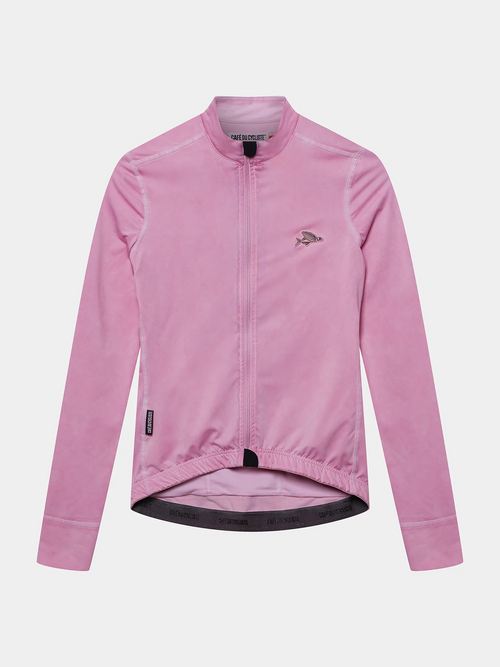 Café du Cycliste 車衣 Charlie Cold Dye Pink Shadow 長袖 女款 冷染粉紫
