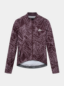Café du Cycliste 車衣 Charlie Cold Dye Red Moss 長袖 女款 冷染暗紅