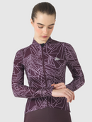 Café du Cycliste 車衣 Charlie Cold Dye Red Moss 長袖 女款 冷染暗紅
