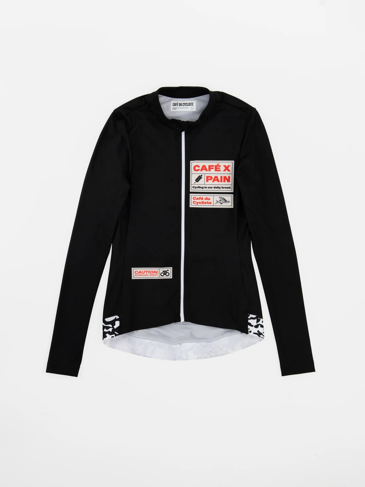 Café du Cycliste 車衣 Constance PAIN LS Jersey Bread 長袖 女款 黑
