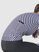Café du Cycliste 車衣 Constance V2 LS Jersey Grey Purple 長袖 女款 紫灰格