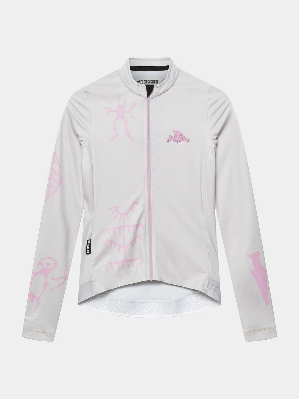 Café du Cycliste 車衣 Constance V2 LS Jersey CumulusGrey 長袖 女款 霧灰