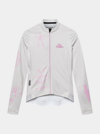 Café du Cycliste 車衣 Constance V2 LS Jersey CumulusGrey 長袖 女款 霧灰