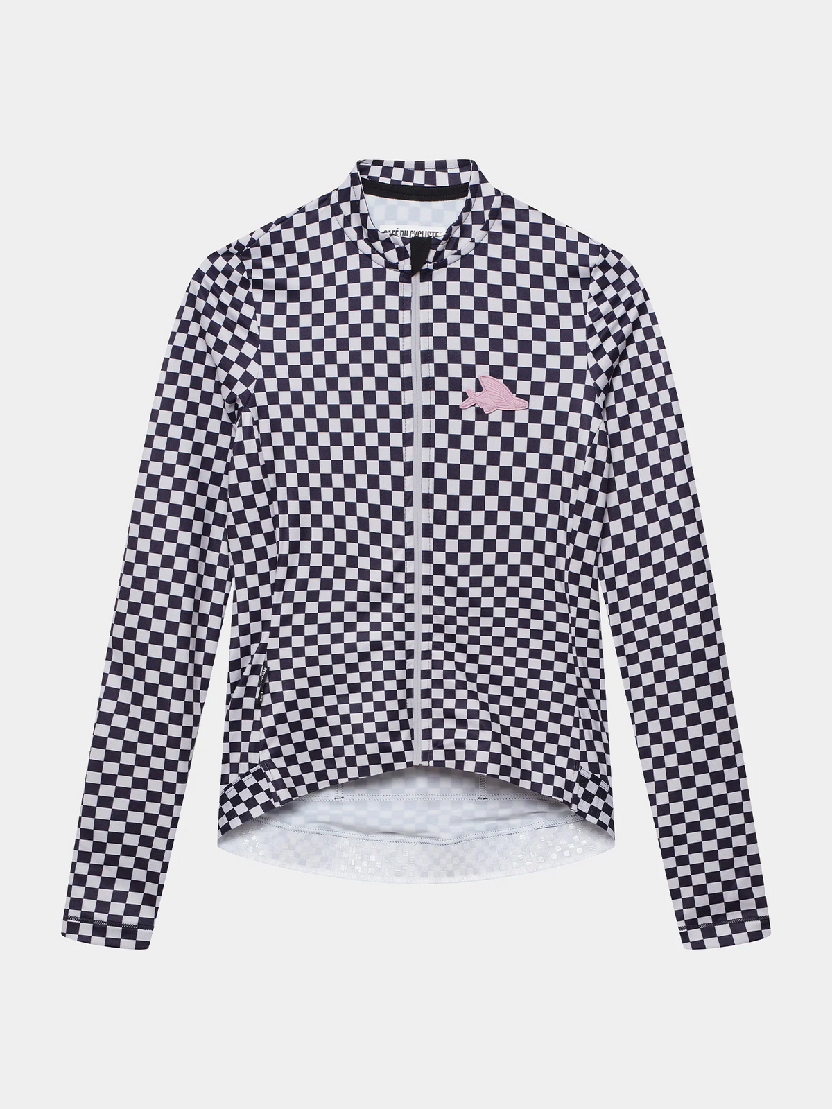 Café du Cycliste 車衣 Constance V2 LS Jersey Grey Purple 長袖 女款 紫灰格