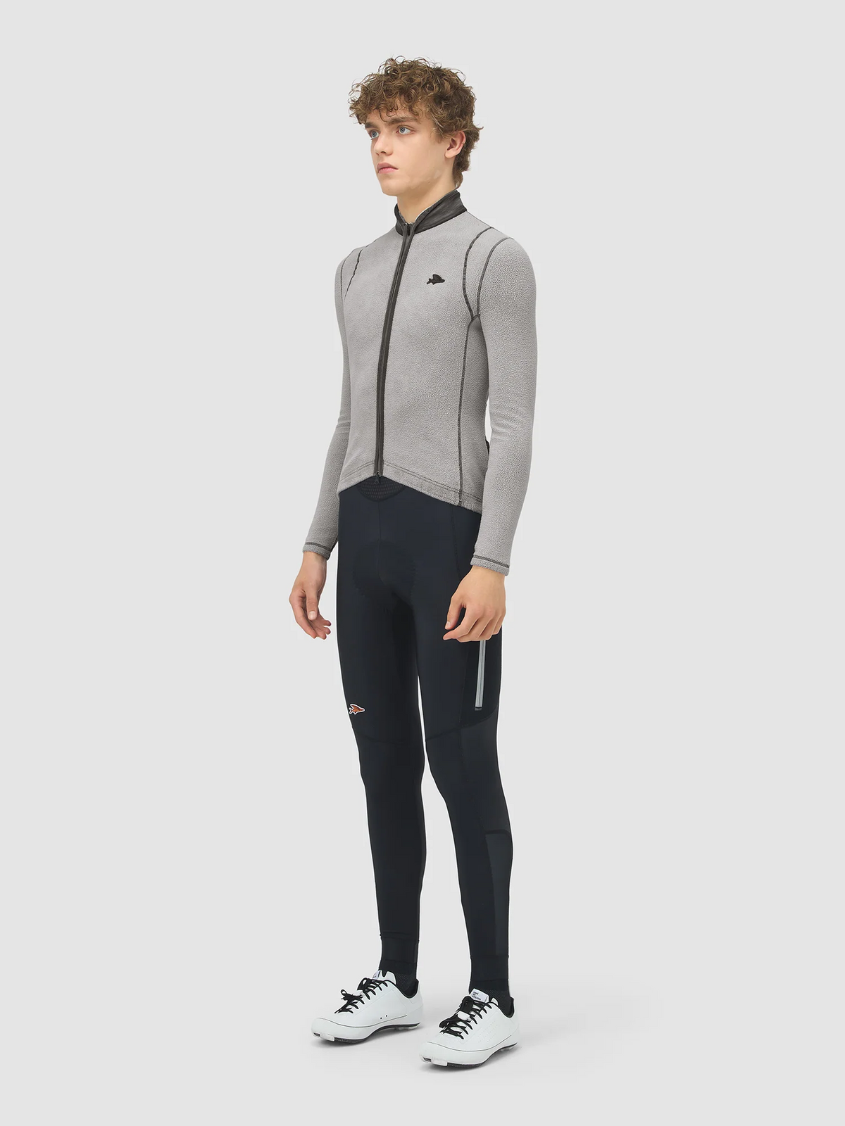 Café du Cycliste 車衣Audax Emilie Cold Dye Anthracite 長袖 男款 灰