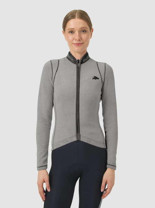 Café du Cycliste 車衣Audax Emilie Cold Dye Anthracite 長袖 女款 灰