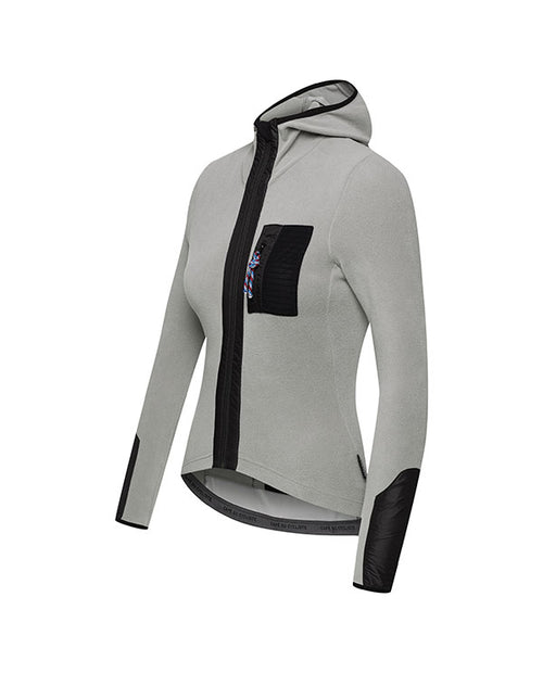 Café du Cycliste 車衣Audax Ingrid Mountain Fog 長袖 女款 雲霧灰