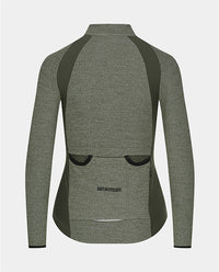 Café du Cycliste 車衣Marguerit LS Jersey V2 Lichen Green 長袖 女款 淺綠