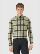 Café du Cycliste 車衣Solange V2 Puddle Chalk長袖 男款 綠格紋