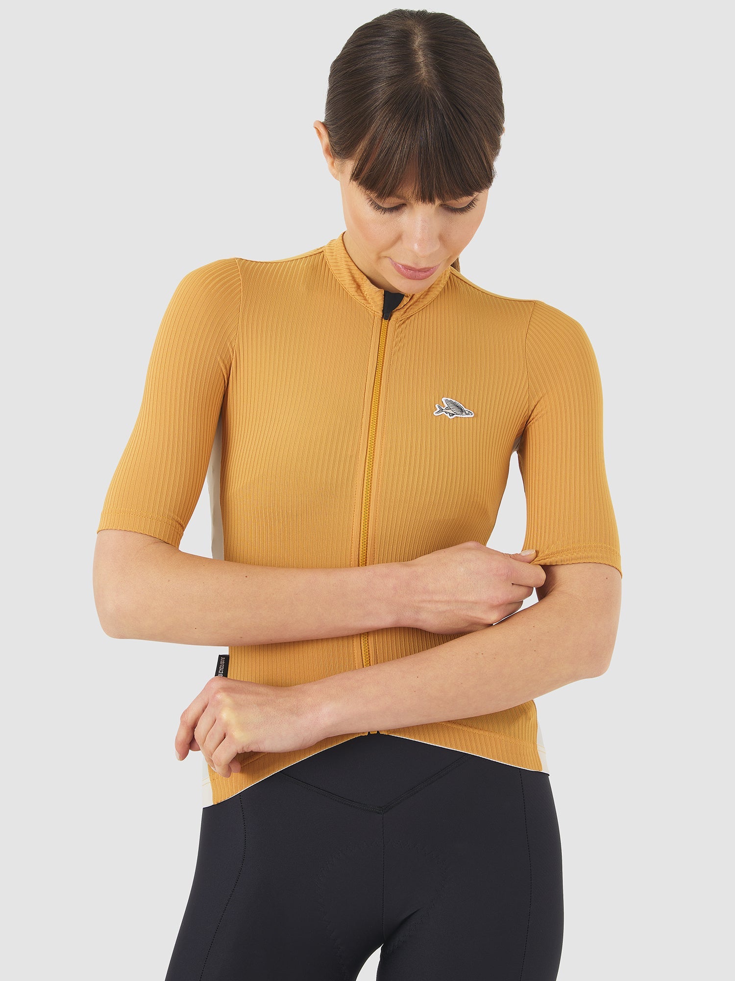 Café du Cycliste 車衣 Romy Midweight Jersey Sunflower 女款 橘