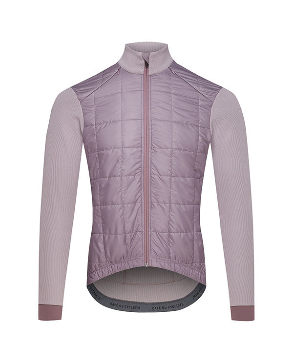 Café du Cycliste 外套Leonie Thermal Jacket Storm 男款 灰紫