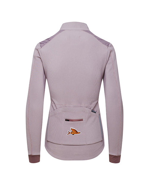 Café du Cycliste 外套Leonie Thermal Jacket Storm 女款 灰紫