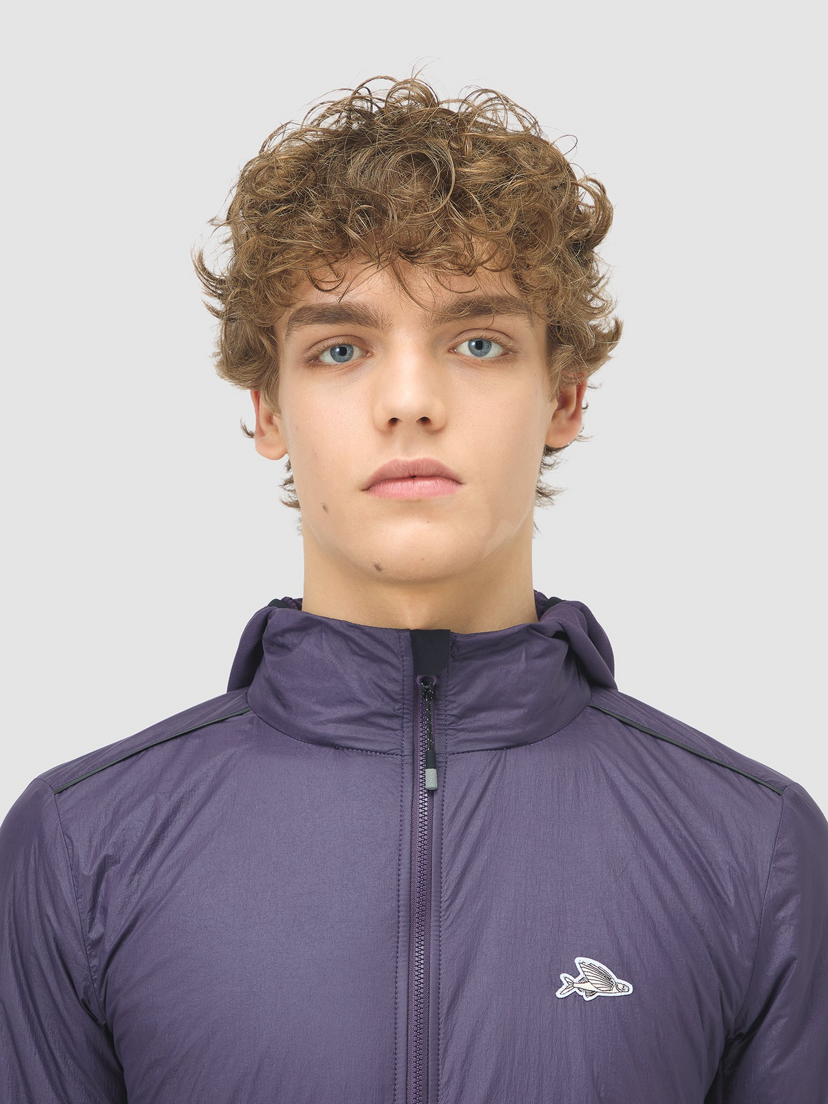Café du Cycliste 保暖外套Lise Thermal Jacket Purple Rain 男款 霧紫
